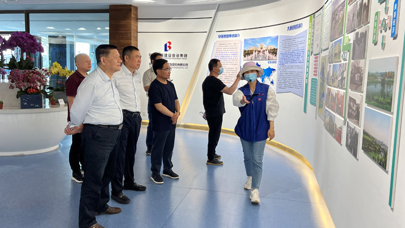 寶生文旅李建華一行前往大浦新農村建設試驗區(qū)參觀考察